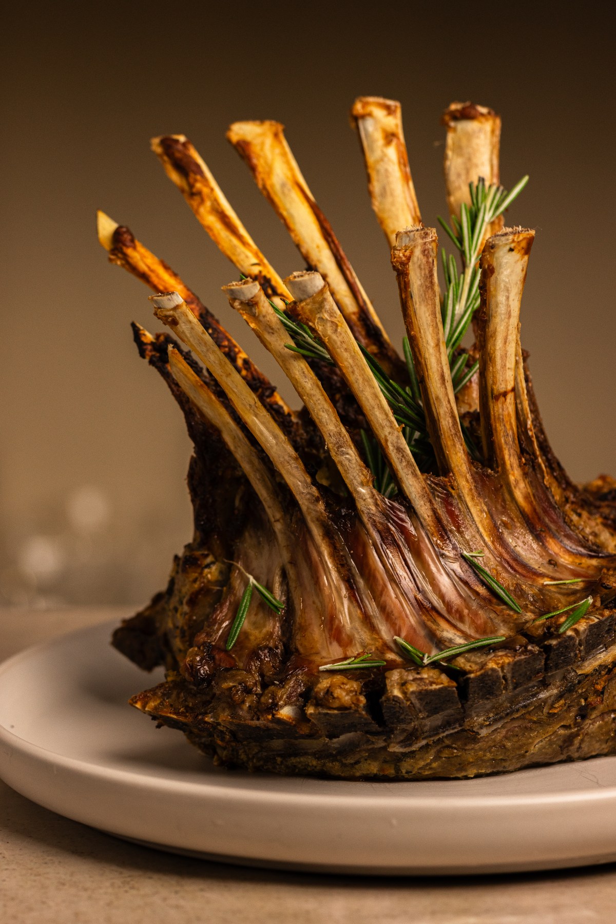 Garlic & Herb Lamb Crown Roast