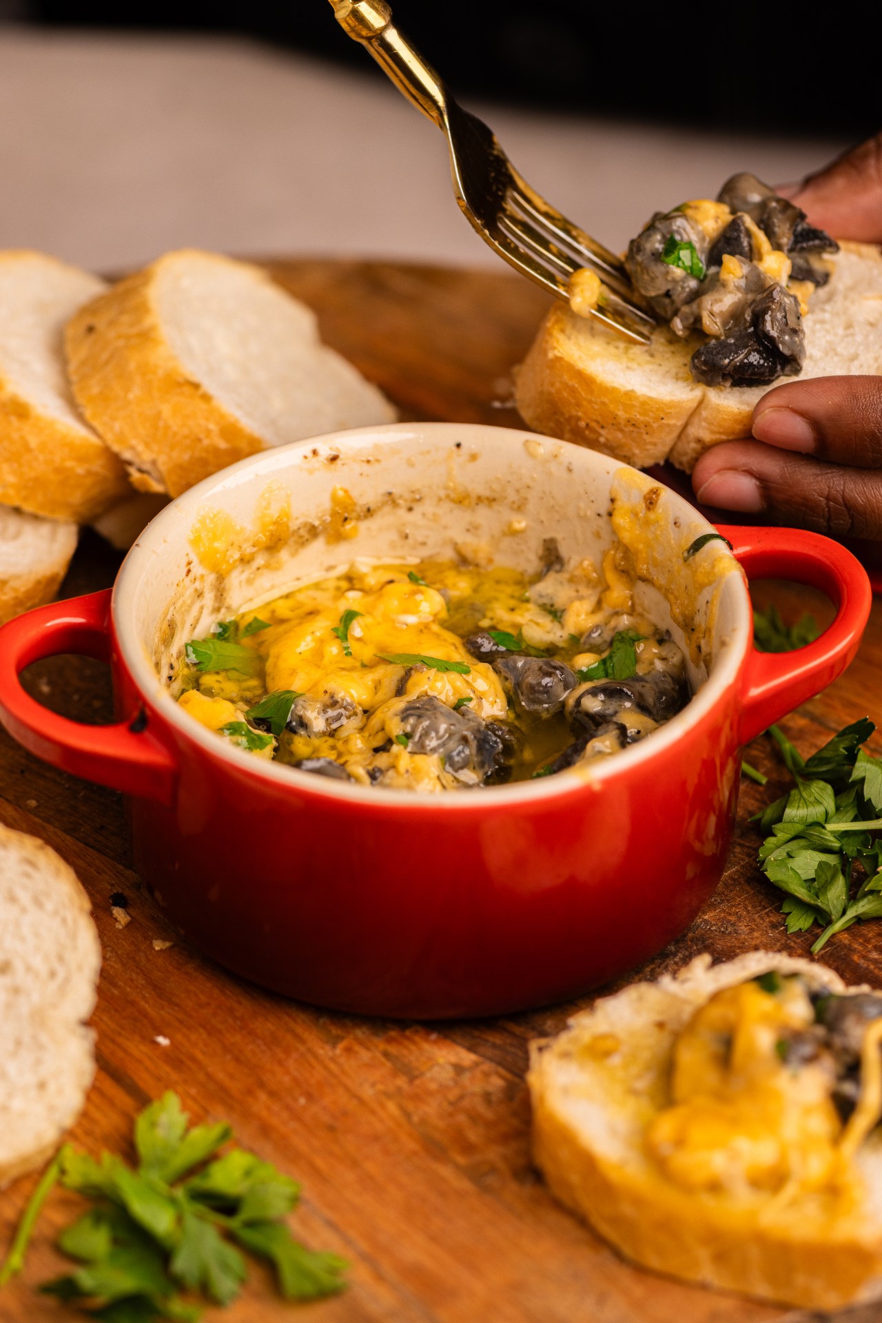 Recreate the classic Spur-style cheesy garlic escargot at home. This easy baked snails recipe is rich, buttery, garlicky, and topped with golden melted cheese.
